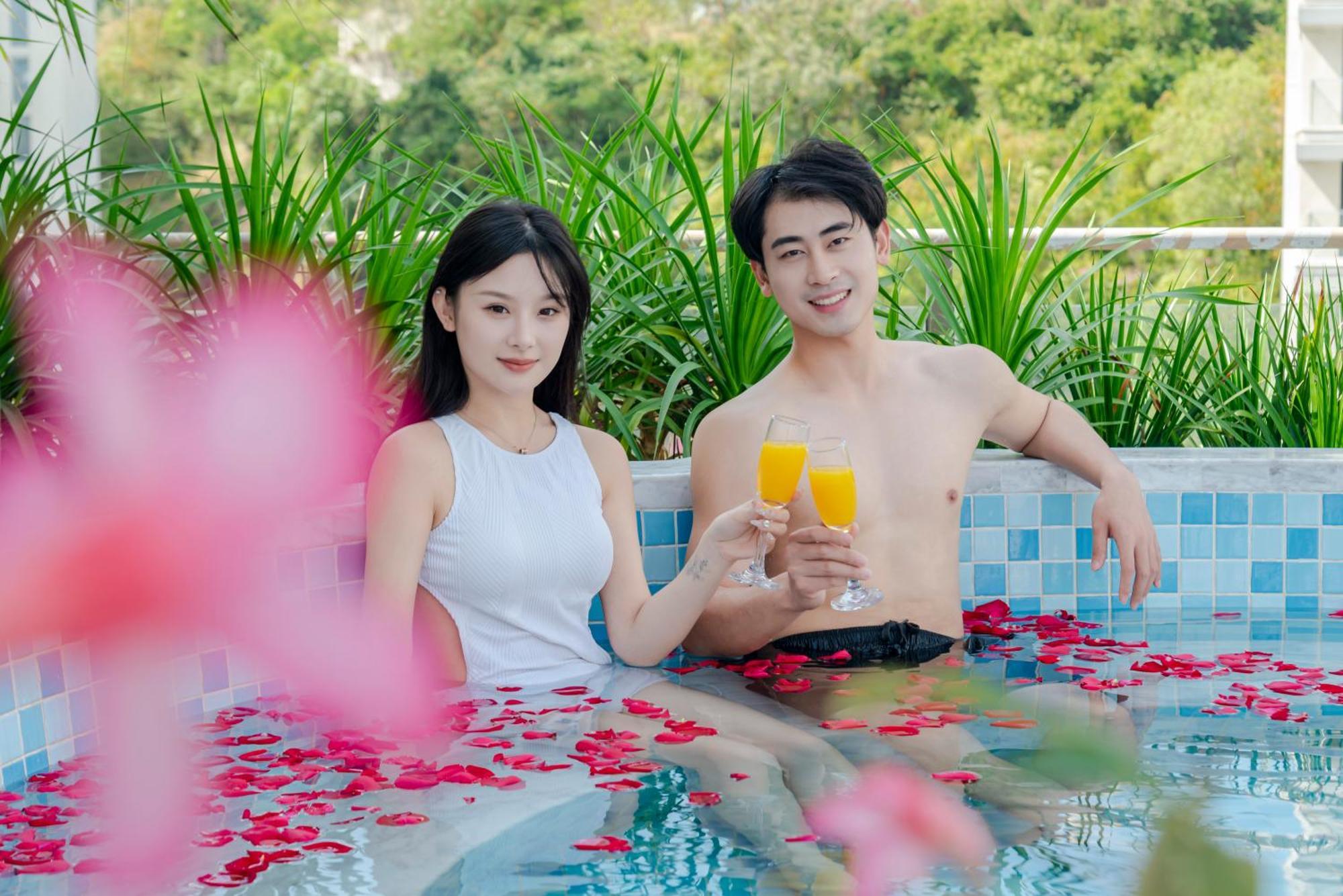 Sanya Junji Seaview Hotel Exterior foto